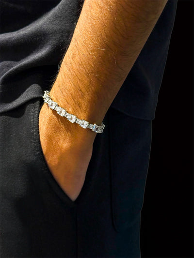 Cube Bracelet | Silver