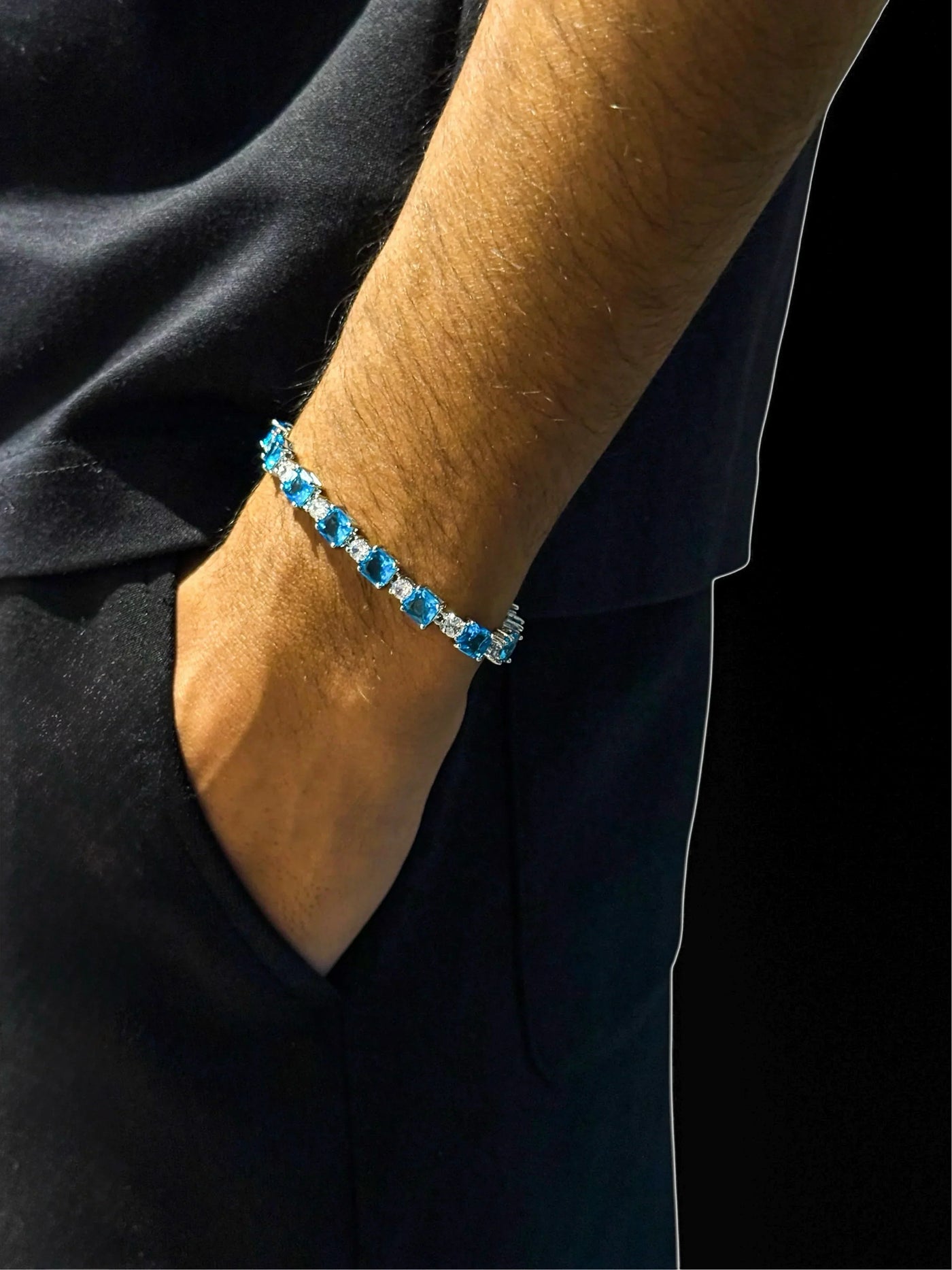 Cube Bracelet | Silver