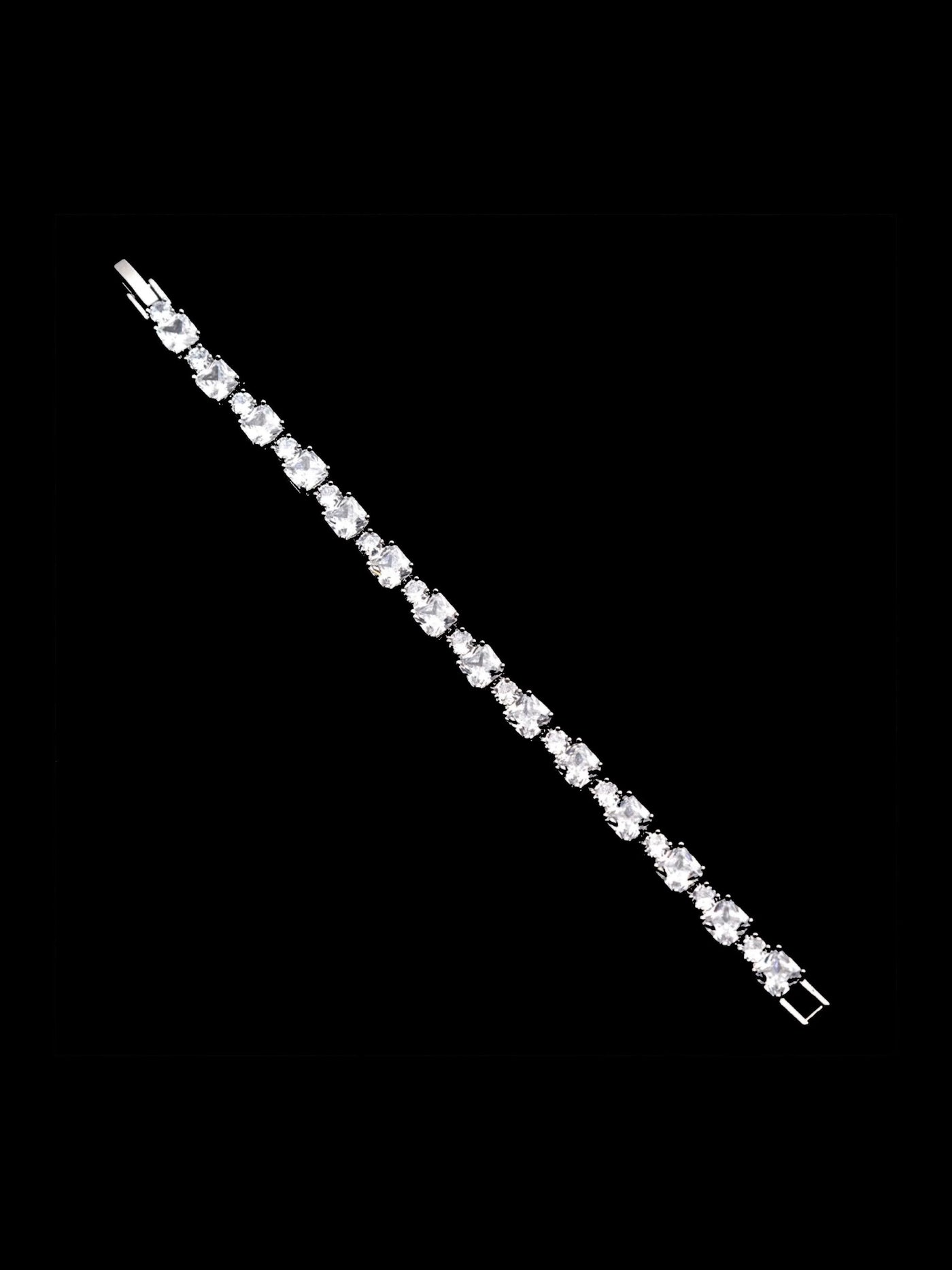 Cube Bracelet | Silver