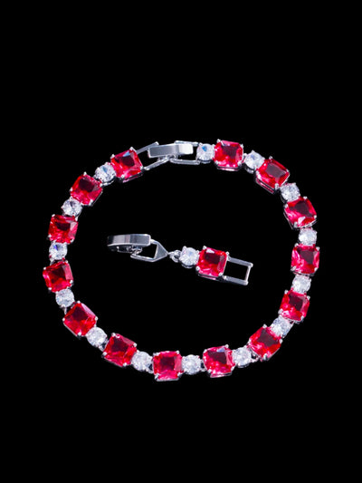 Cube Bracelet | Silver